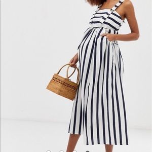 Asos maternity midi sun dress
